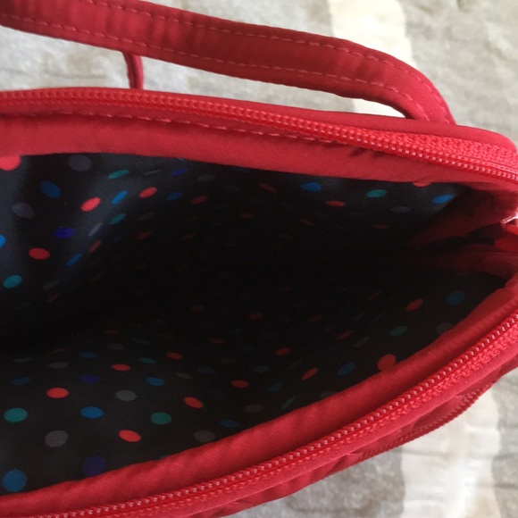 ๐ฅ VERA BRADLEY Crossbody bag/mini hipster, tango red - Picture 4 of 8